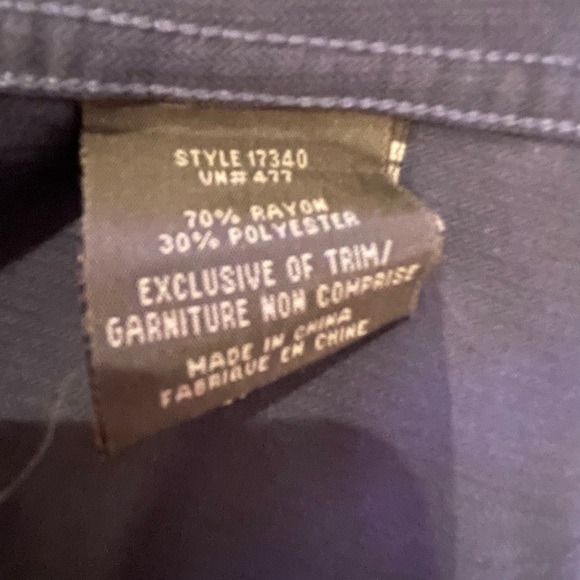 Men’s long sleeve button down shirt - Labatt Blue Pilsener branded - Picture 6 of 6